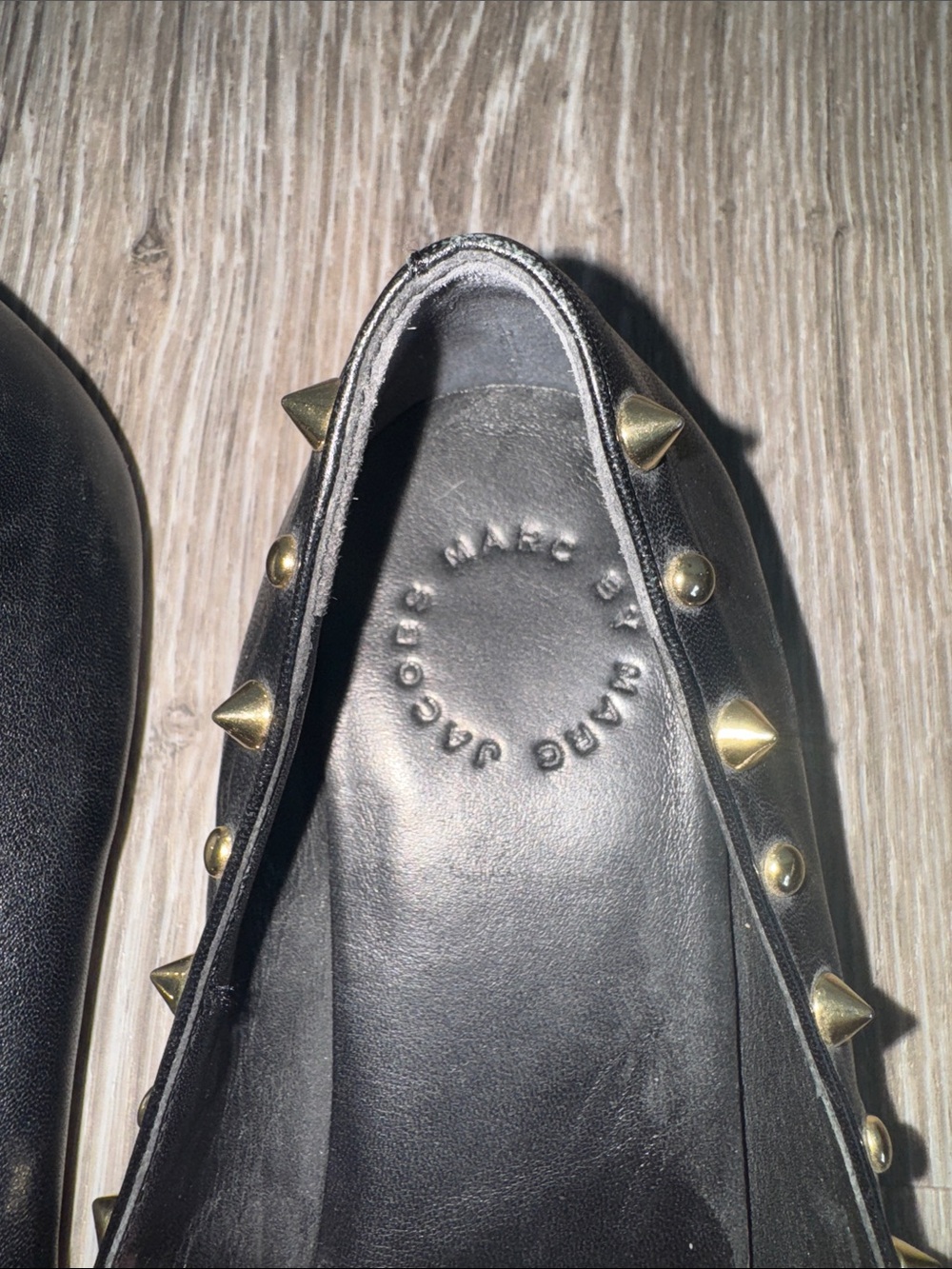 Marc by Marc Jacob’s Studded Mouse Flats - Picture 2 of 4